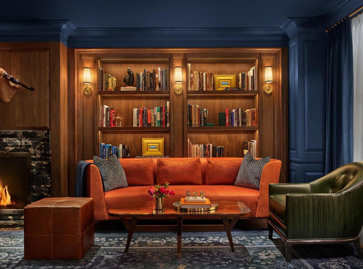 Отель The Newbury Бостон Экстерьер фото Library at The Carlyle